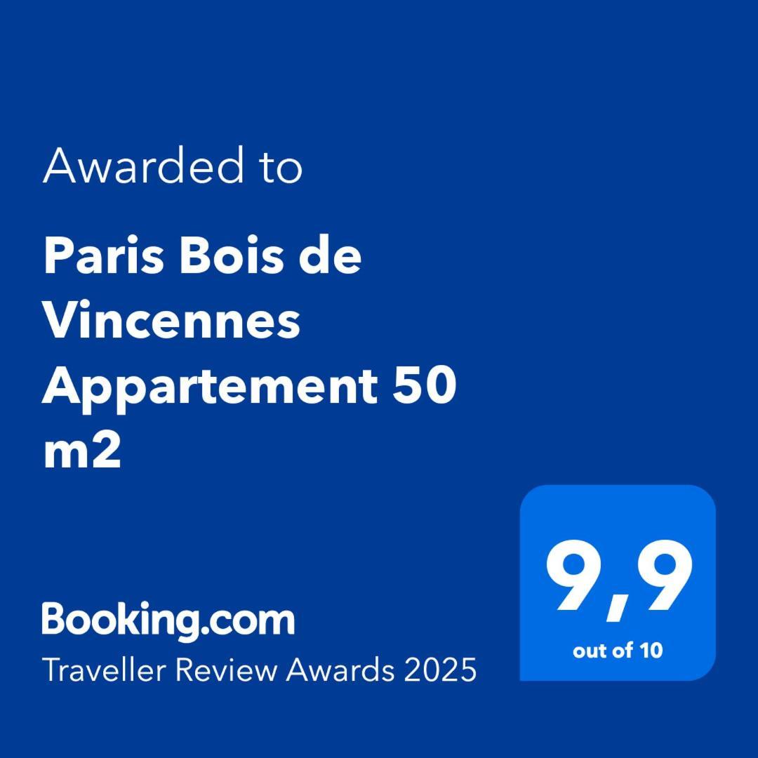 Paris Bois De Vincennes Appartement 50 M2 Esterno foto